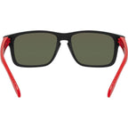 3829, Black Red/Orange Mirror Lenses