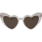 7453, Pink Glitter/Brown Lenses