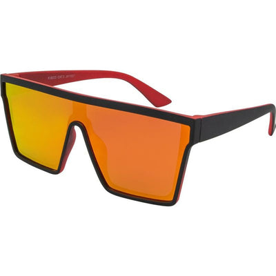 8023, Black/Red Mirror Lenses