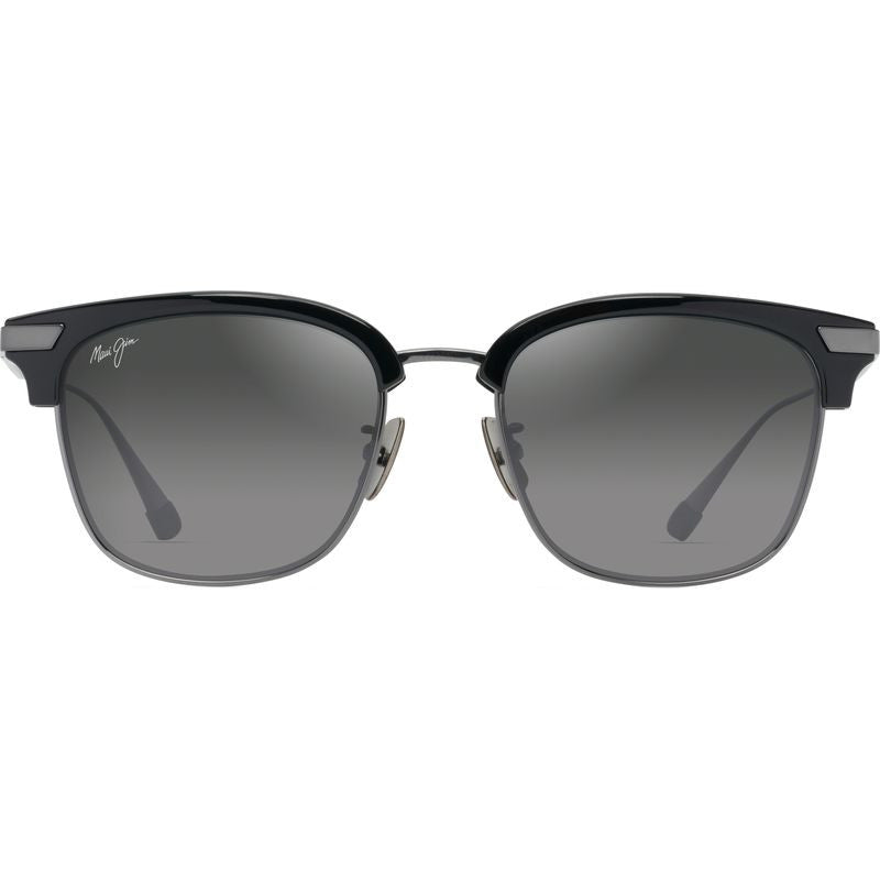 Kalaunu Alt Fit, Shiny Black and Dark Silver/Neutral Grey Polarised Lenses