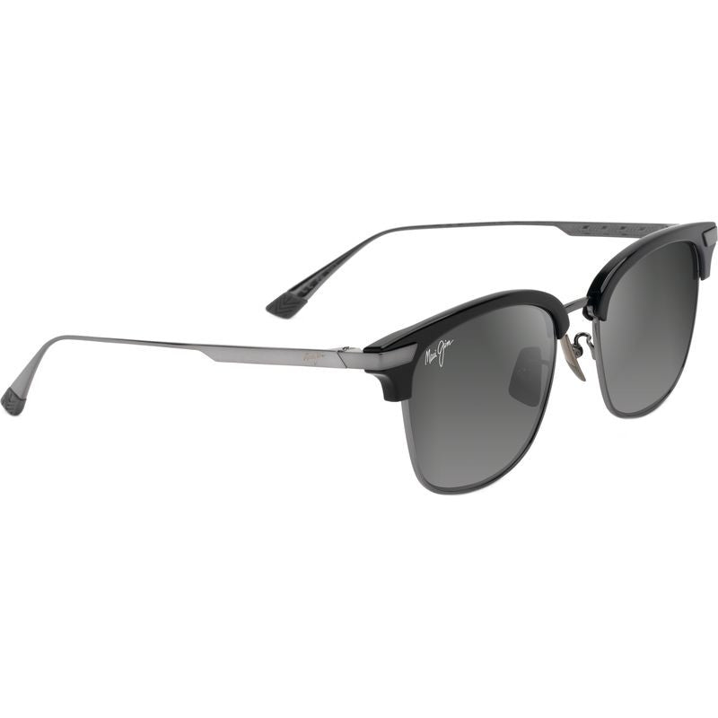 Kalaunu Alt Fit, Shiny Black and Dark Silver/Neutral Grey Polarised Lenses