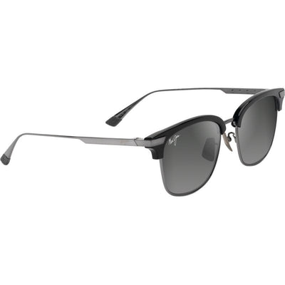 Kalaunu Alt Fit, Shiny Black and Dark Silver/Neutral Grey Polarised Lenses