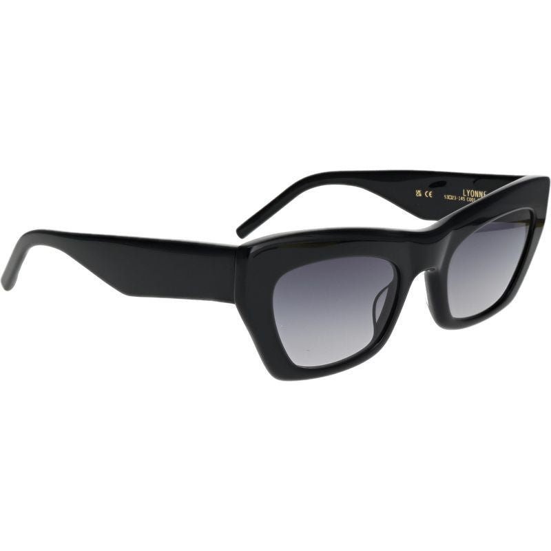 Lyonne, Black/Smoke Gradient Lenses