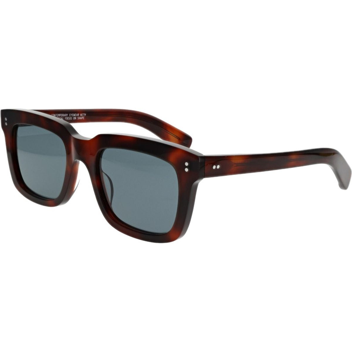 Pascal, Brown Tortoiseshell/Dark Green Lenses