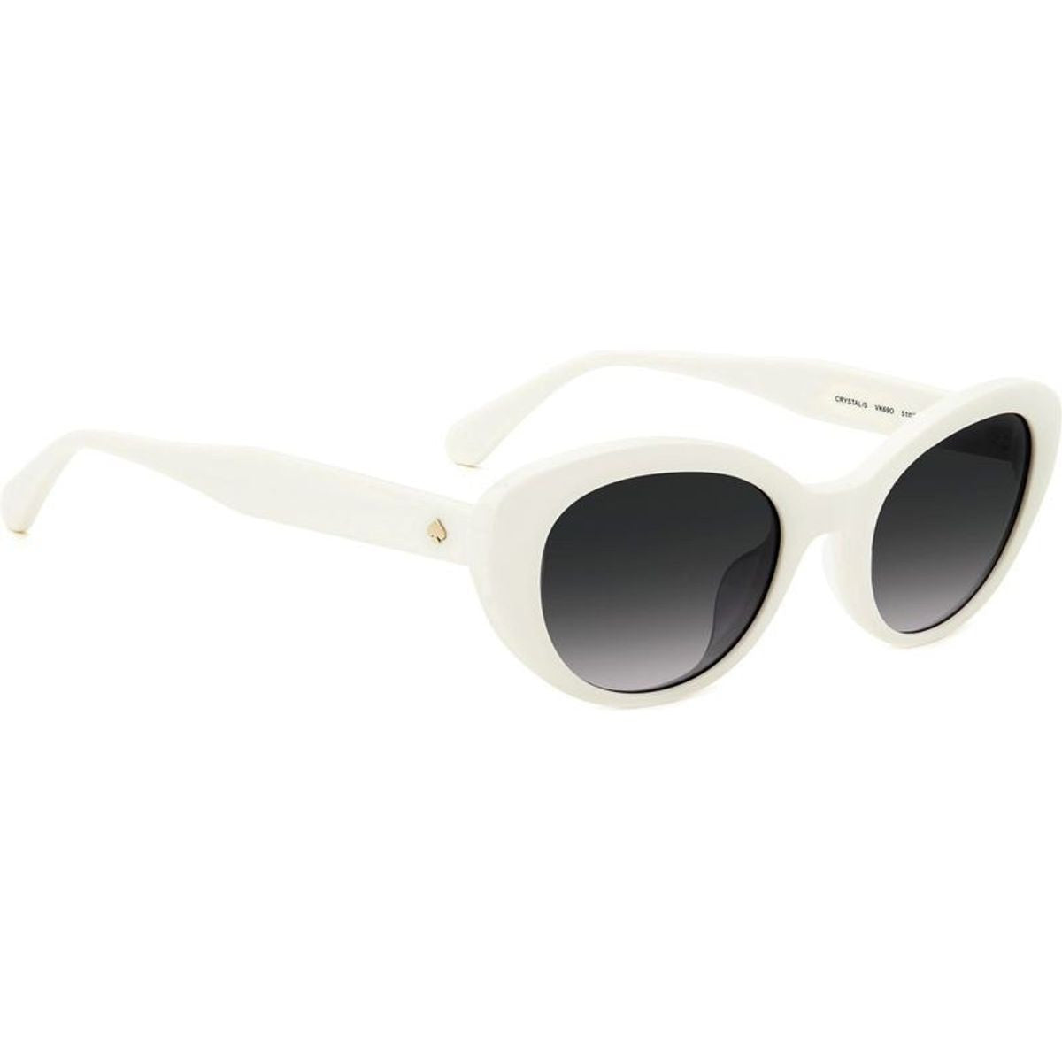 Crystal, White/Dark Grey Gradient Lenses