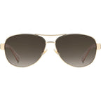 Dalia, Gold and Beige/Brown Gradient Lenses