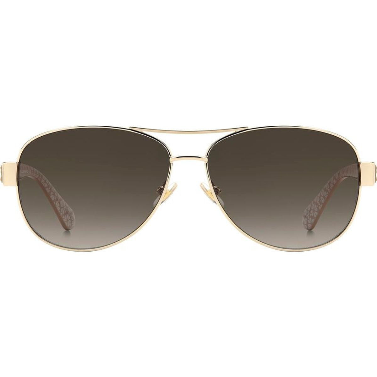 Dalia, Gold and Beige/Brown Gradient Lenses