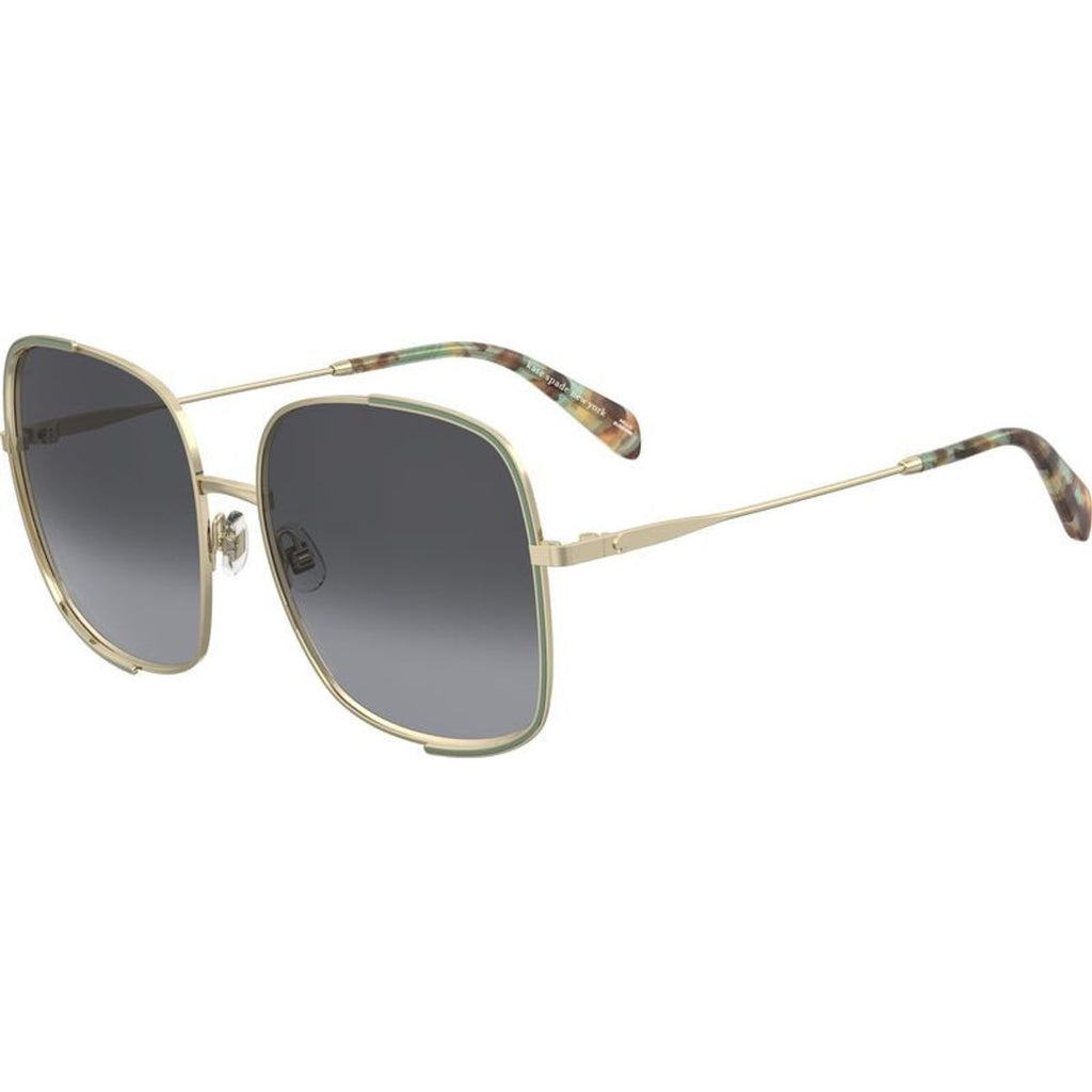 Isla, Gold and Green/Dark Grey Gradient Lenses