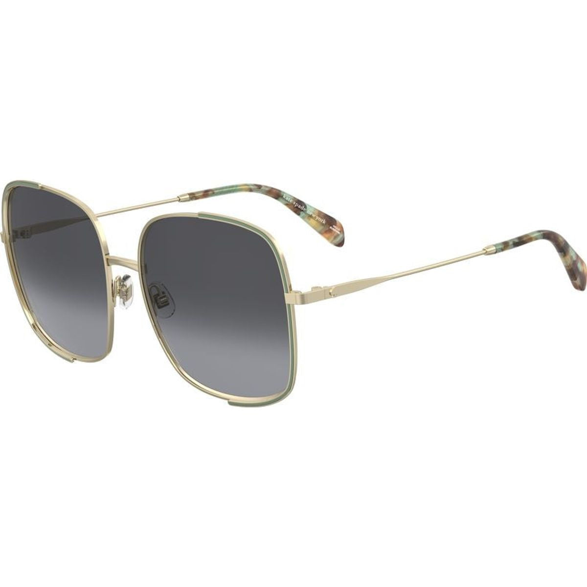 Isla, Gold and Green/Dark Grey Gradient Lenses