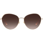 Octavia, Rose Gold/Brown Gradient Lenses