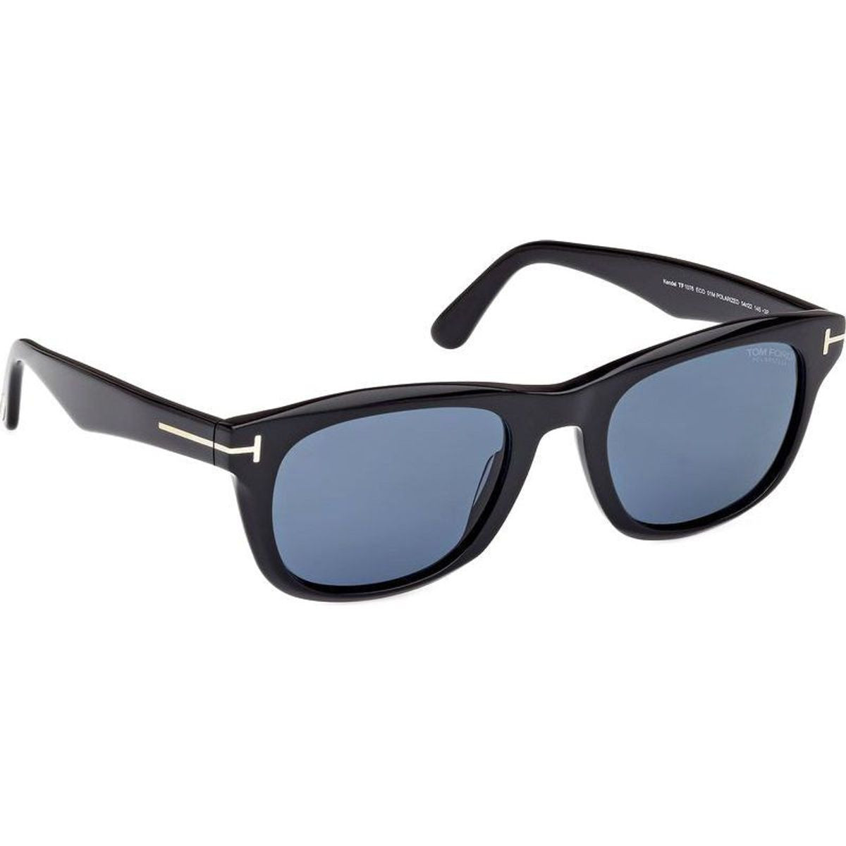 Kendel FT1076, Shiny Black/Blue Polarised Lenses