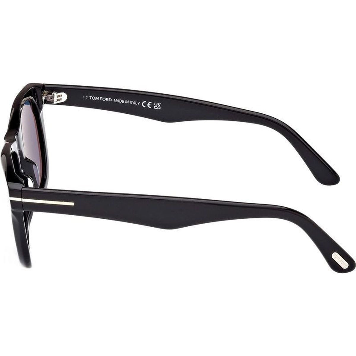 Kendel FT1076, Shiny Black/Blue Polarised Lenses