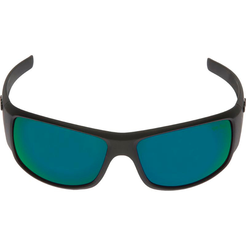 Krypton, Matte Black/Green Mirror Polarised Lenses