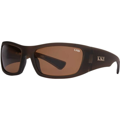 Flores, Matte Xtal Beer/Brown Photochromic Polarised Glass Lenses