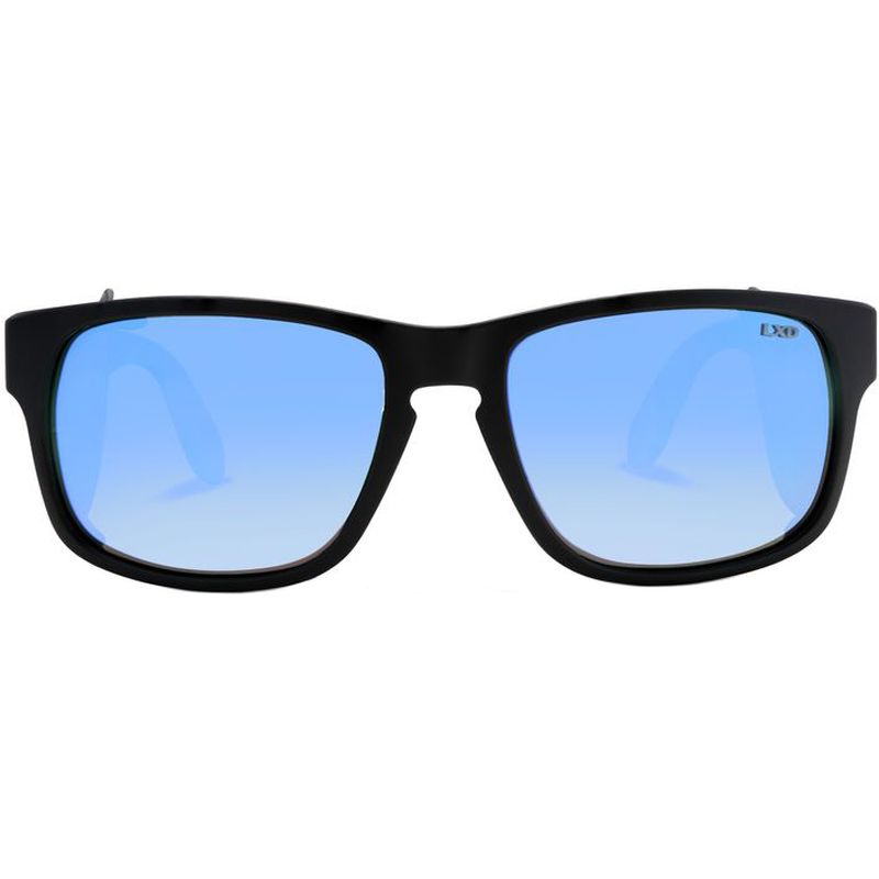 LXD Baja Black Blue Mirror Front