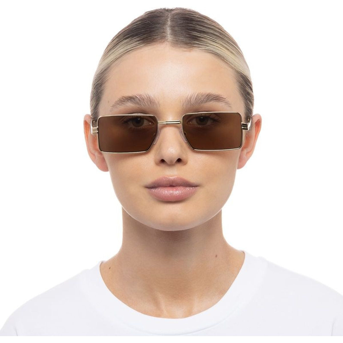 Fold 02, Bright Gold/Teak Lenses