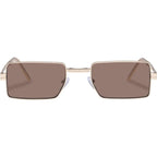 Fold 02, Bright Gold/Teak Lenses