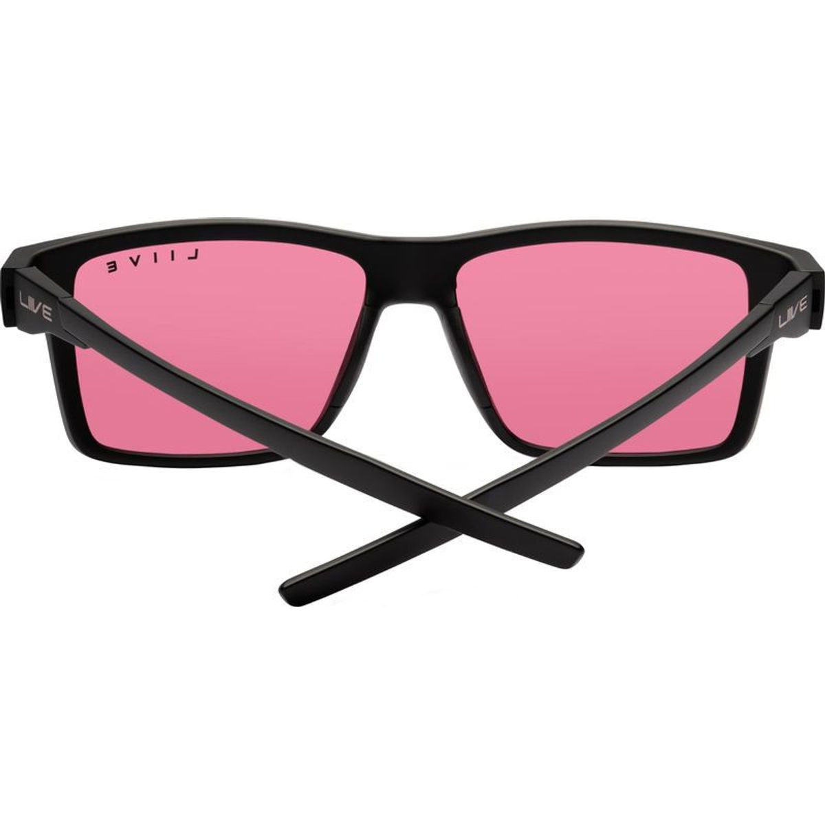 Axis X, Matte Black/Pink Lenses
