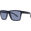 Bazza, Matte Black Xtal Black/Grey Polarised Lenses