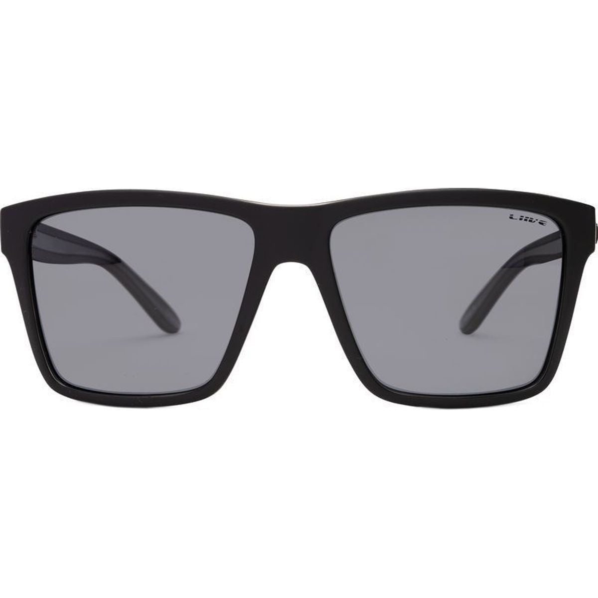 Bazza, Matte Black Xtal Black/Grey Polarised Lenses