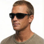 Cat Fish, Matte Black/Smoke Polarised Lenses