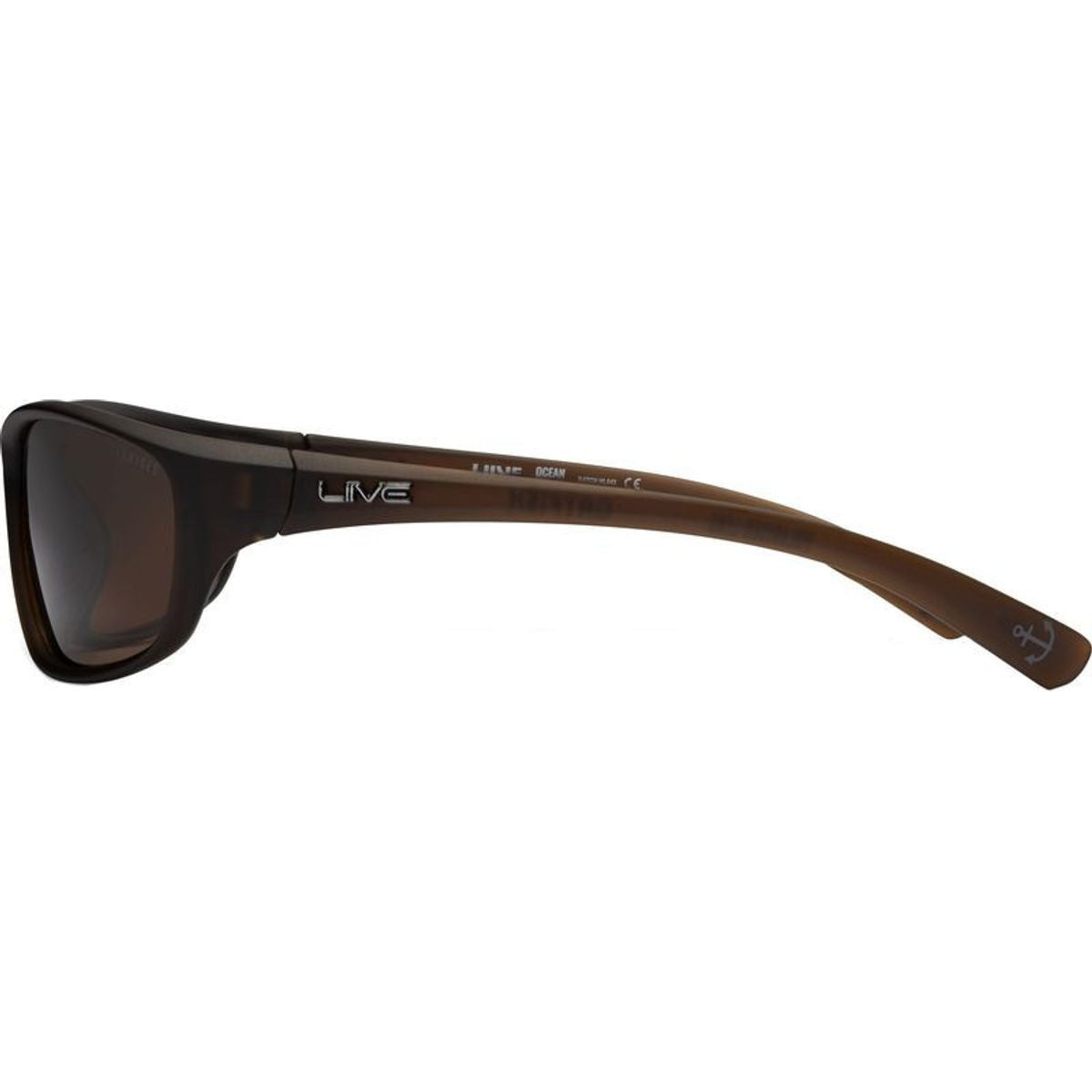 Cat Fish, Matte Xtal Brown/Brown Polarised Lenses