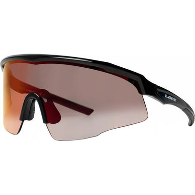 Chisel Safety, Matte Xtal Smoke/Red Mirror Lenses
