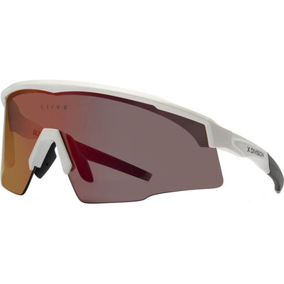 Glide X, White/Red Mirror Lenses