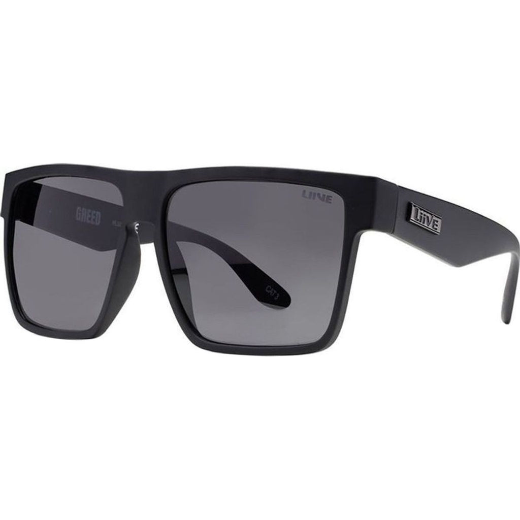 Greed, Matte Black/Grey Lenses