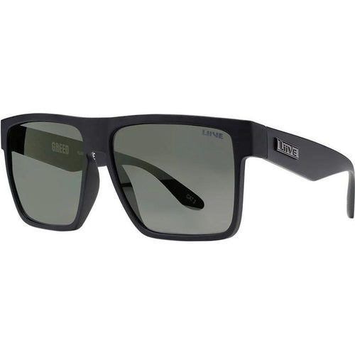 Greed, Matte Black/Grey Polarised Lenses
