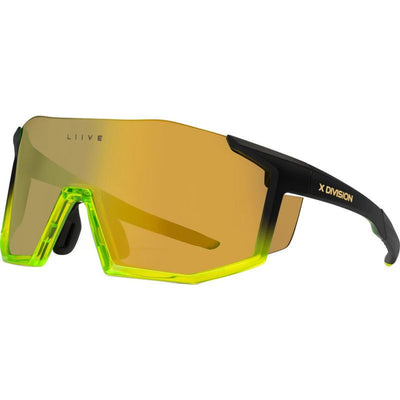 Halo X, Matte Black and Xtal Yellow/Yellow Mirror Lenses