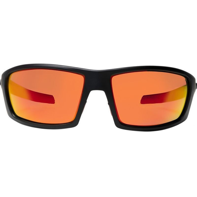 Hunter Safety, Matte Black/Orange Mirror Lenses