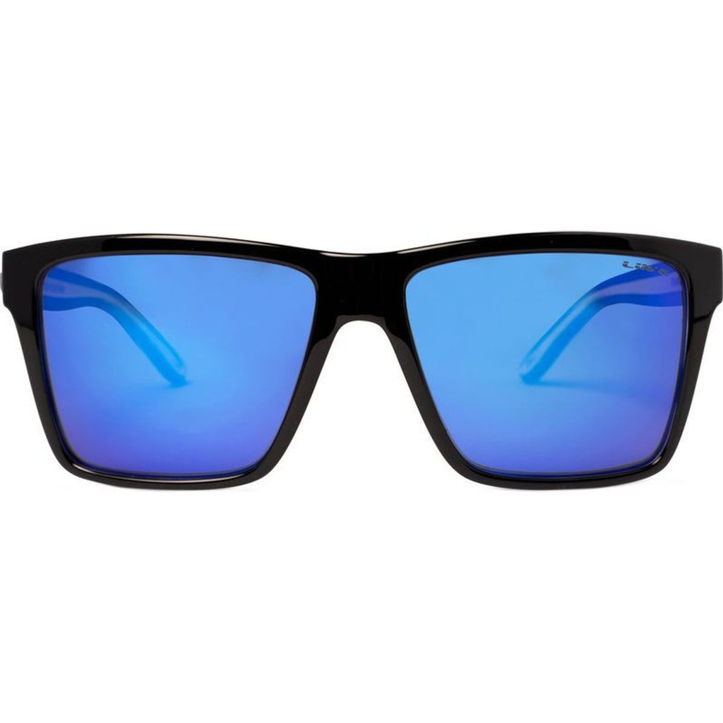 Laguna, Matte Black White/Blue Mirror Polarised Lenses