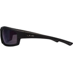 Long Tail, Matte Black/Blue Mirror Polarised Lenses