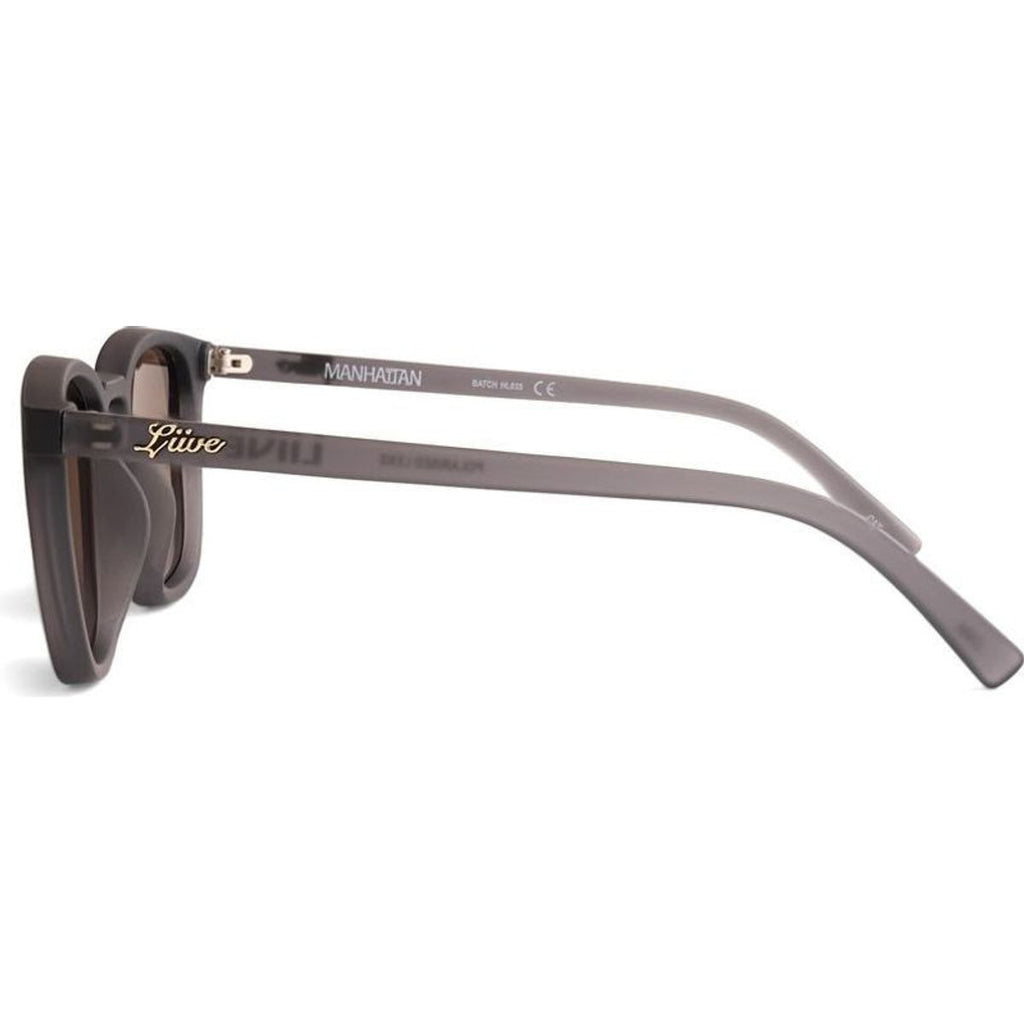 Manhattan, Matte Xtal Smoke/Brown Polarised Lenses