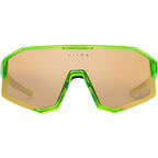 Mirage X, Xtal Fluro Green/Gold Mirror Lenses