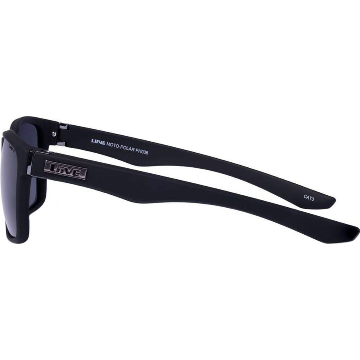 Moto, Matte Black/Grey Polarised Lenses
