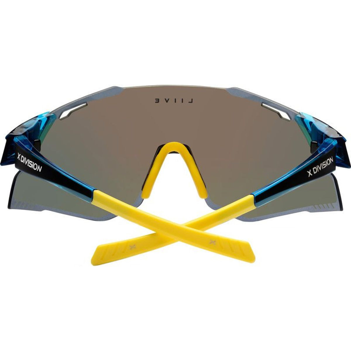 Pace X, Xtal Neon Blue/Blue Mirror Lenses