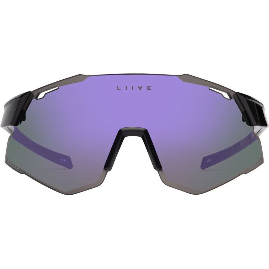 Pace X, Xtal Black/Purple Mirror Lenses