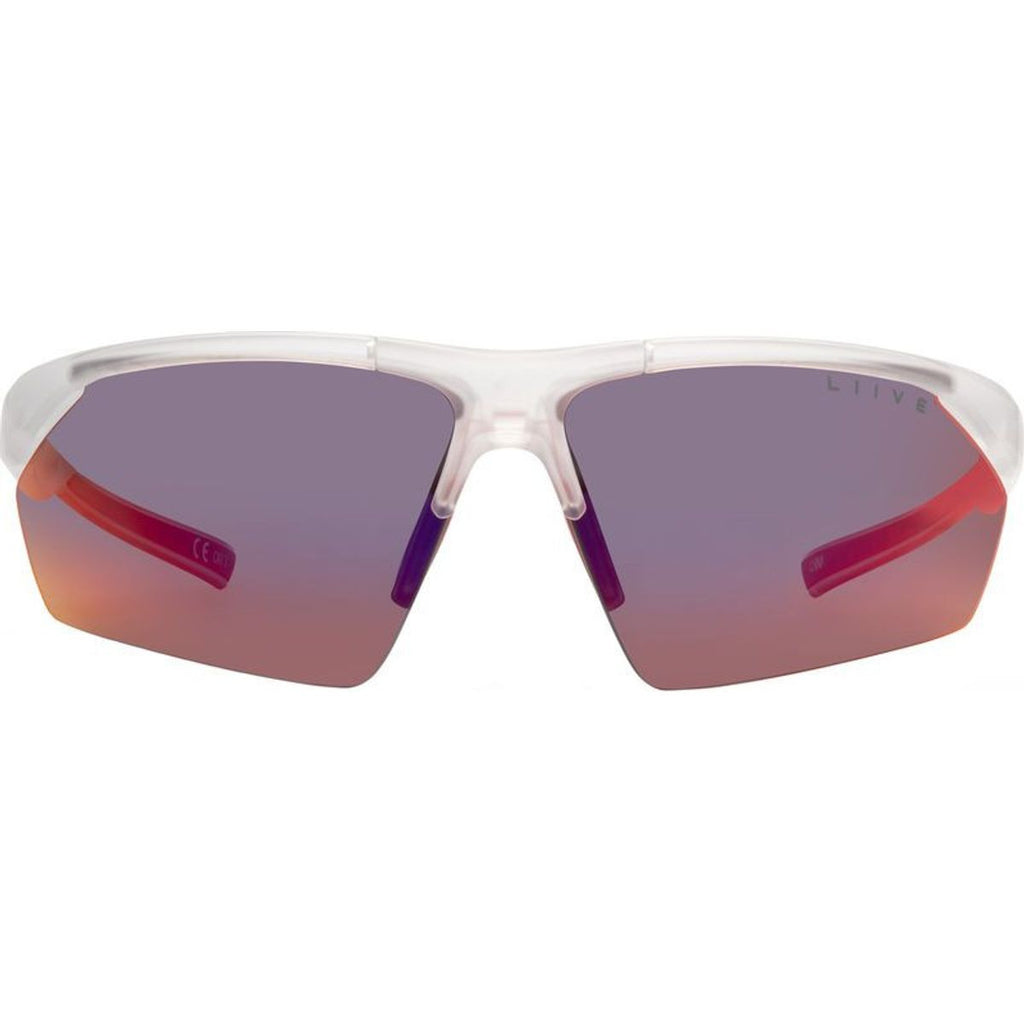 React X, Matte Xtal/Red Mirror Lenses