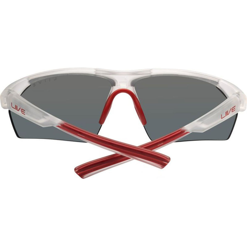 React X, Matte Xtal/Red Mirror Lenses