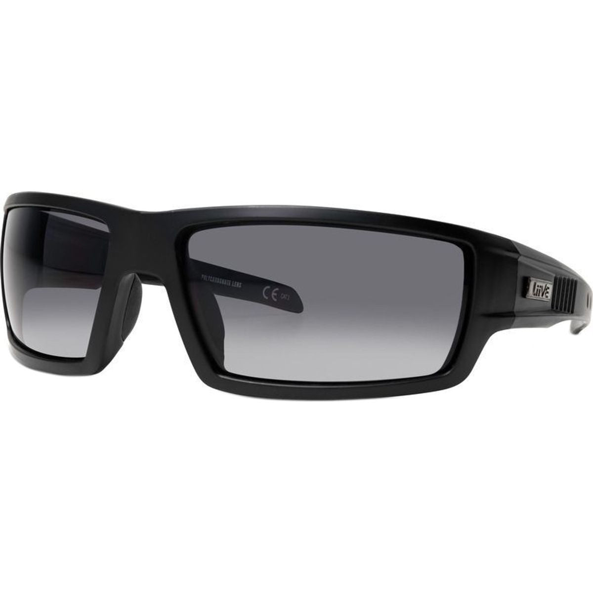 Saw Safety, Matte Black/Grey Lenses