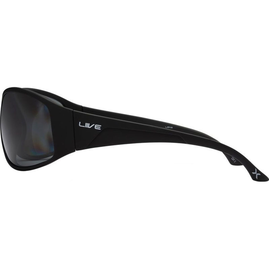 Straddy X, Matte Black/Smoke Polarised Lenses
