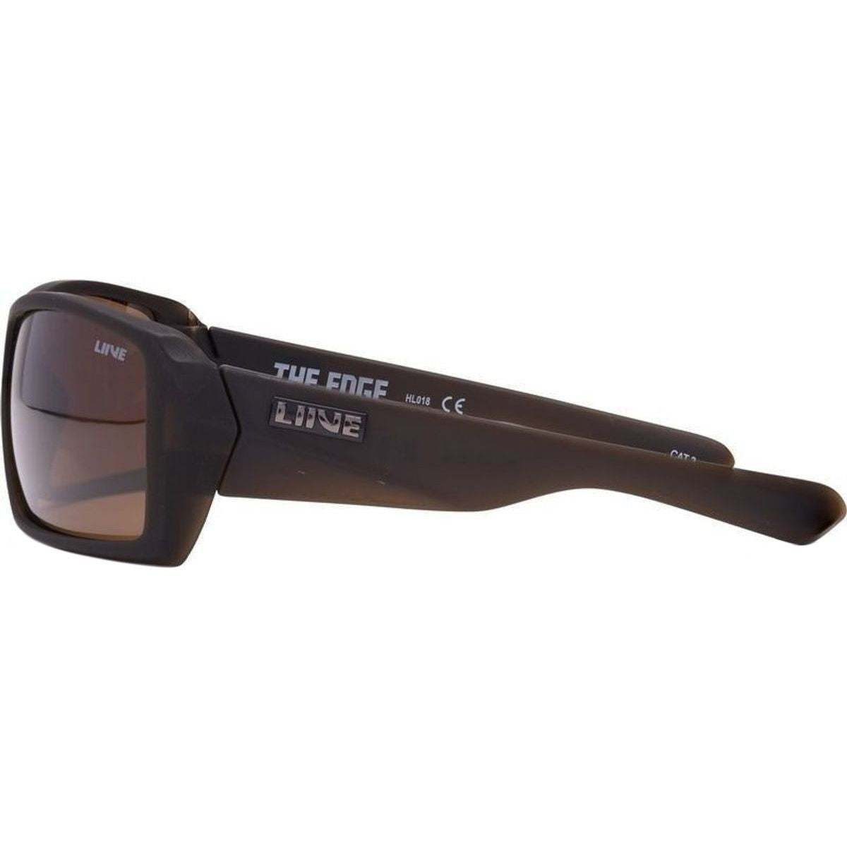 The Edge, Matte Beer/Brown Polarised Lenses