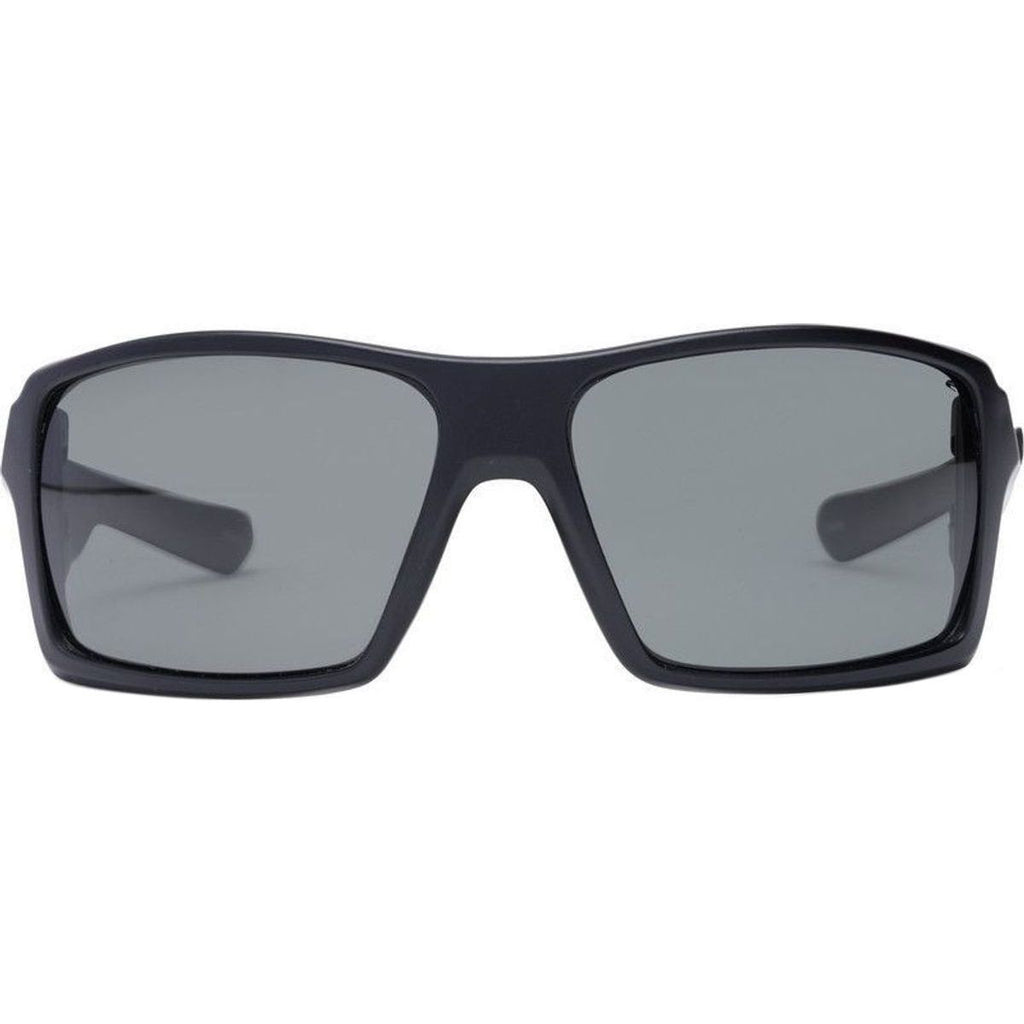 The Edge, Matte Black Floating/Smoke Polarised Lenses