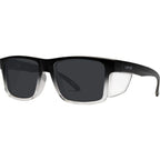Tradie Safety, Matte Black Fade/Dark Grey Lenses