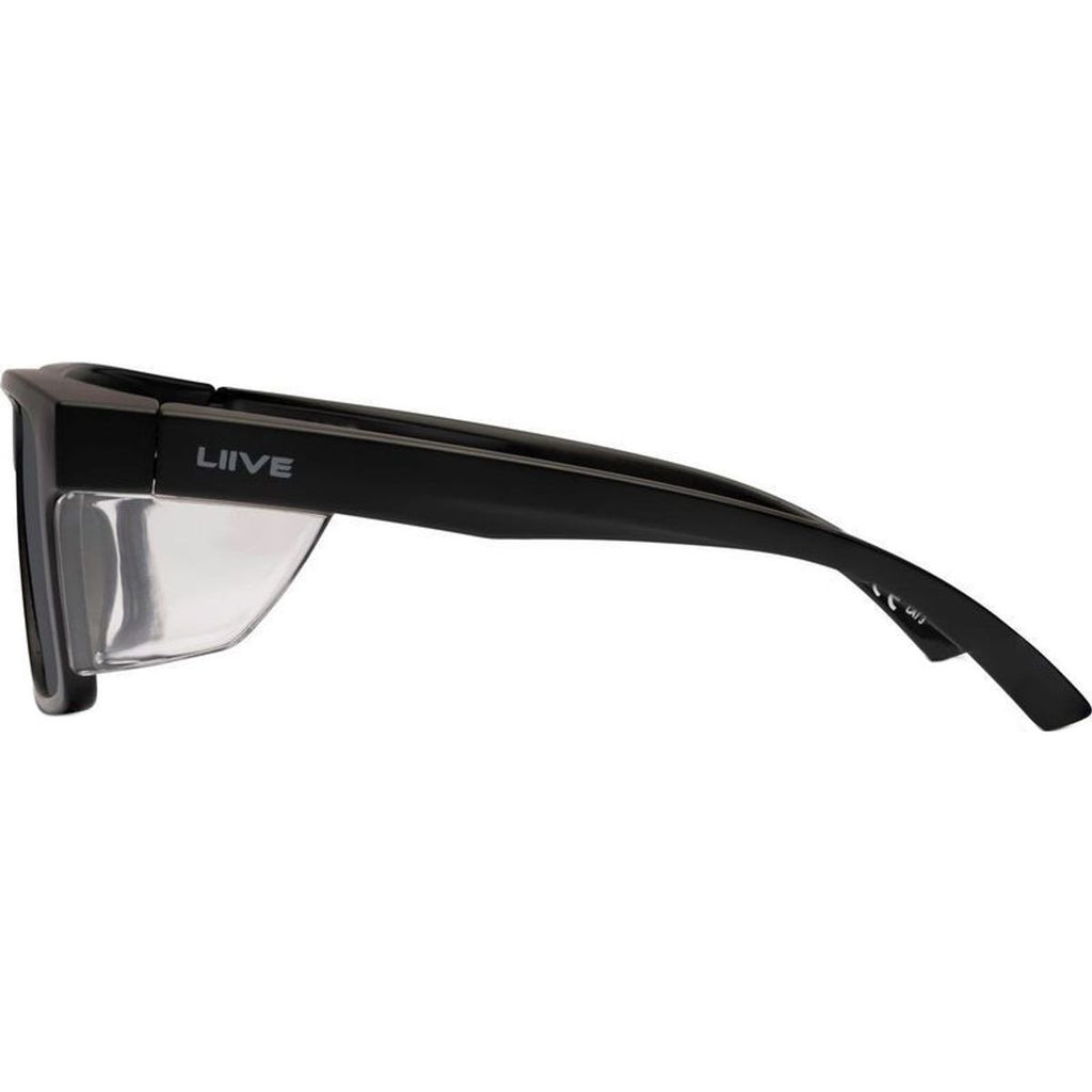 Tradie Safety, Matte Black/Grey Lenses