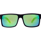 Truth, Matt Black/Blue Green Revo Mirror Lenses