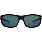 Tuna, Matte Black/Green Mirror Polarised Lenses