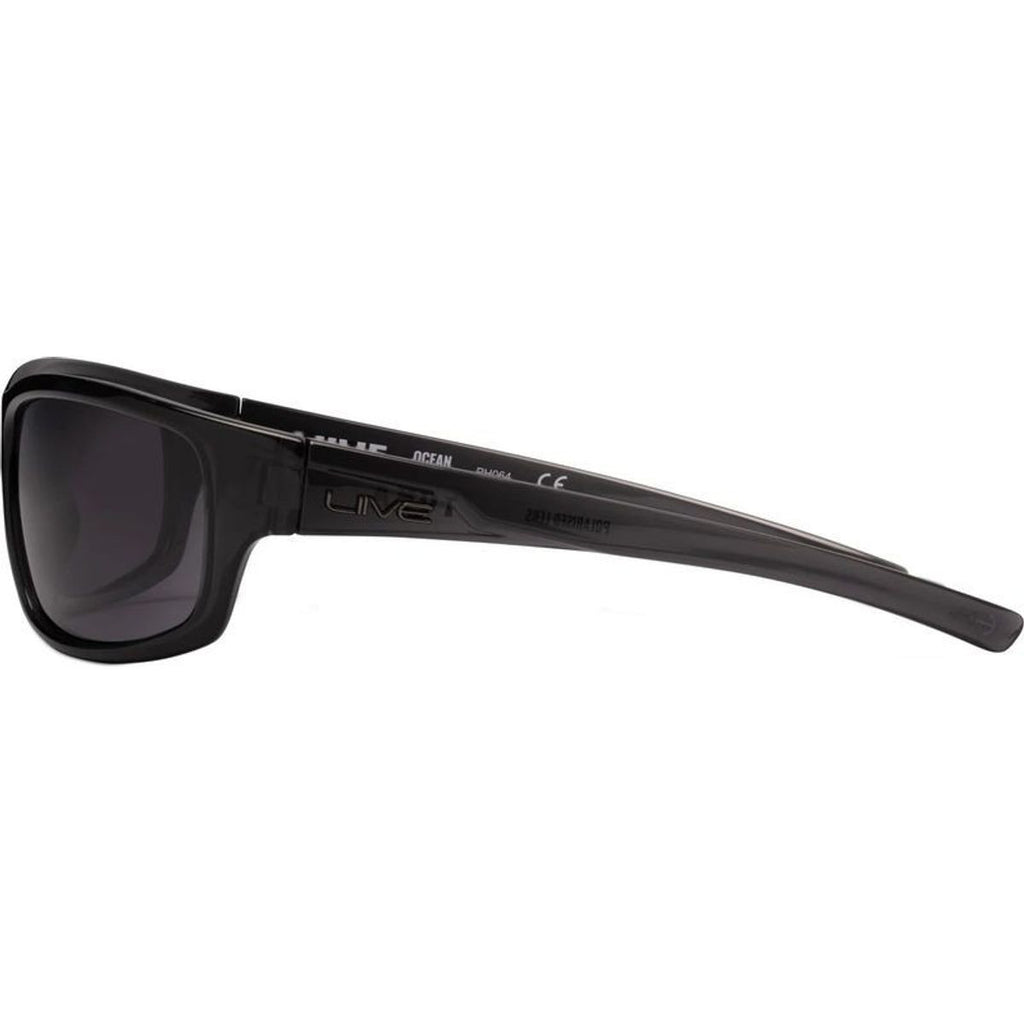Tuna, Matte Xtal Black/Smoke Polarised Lenses